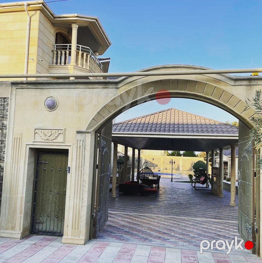 İcarəyə verilir 6 otaqlı həyət evi/bağ evi 400 m² — Ev, villa, Bakı (11)