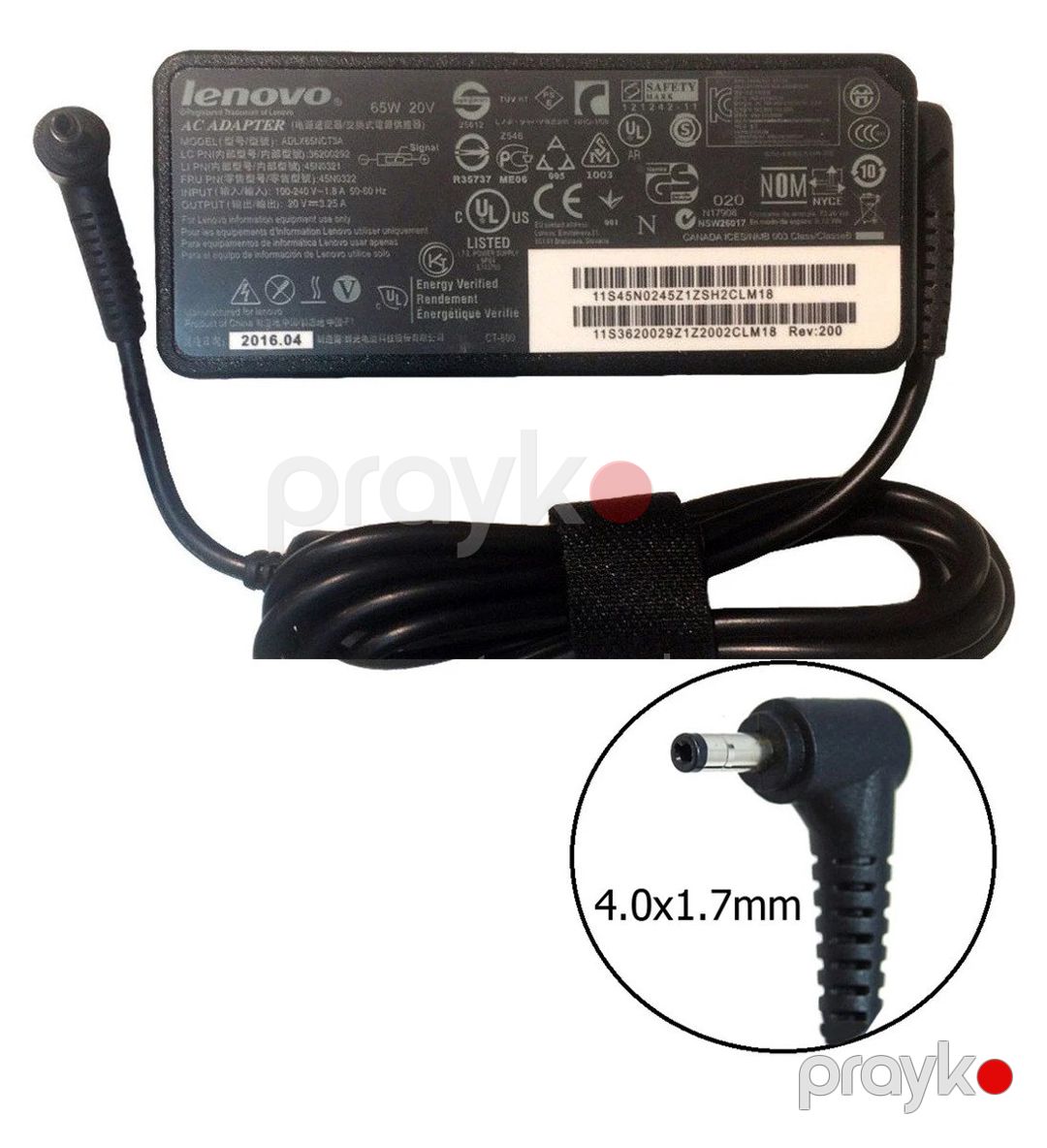 "Lenovo 20V 3.25A" adapterləri — Periferik cihazlar, Bakı (4)