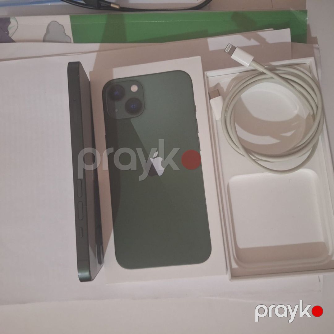 Apple iPhone 13 Green 128GB/4GB — Smartfonlar, Qazax (3)