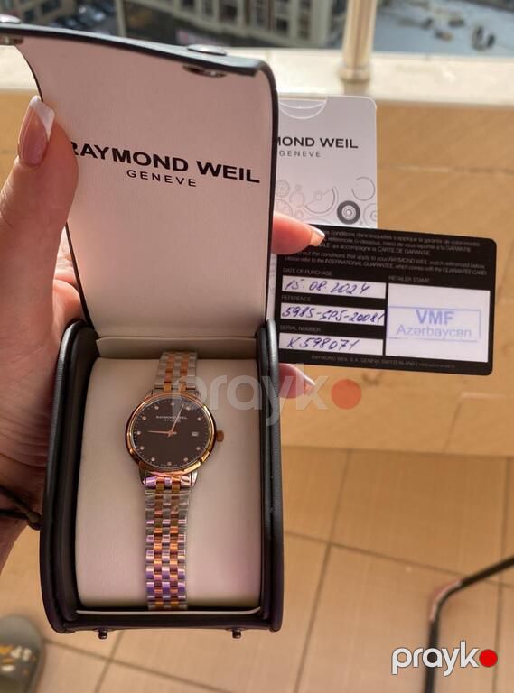"Raymond Weil" qol saatı — Şəxsi əşyalar, Bakı (2)