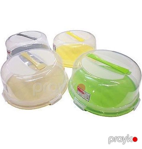 Tort qabı Dunya Plastik Cake Box, plastik, şəffaf, 33х33х16 sm, 1 əd — Bakı