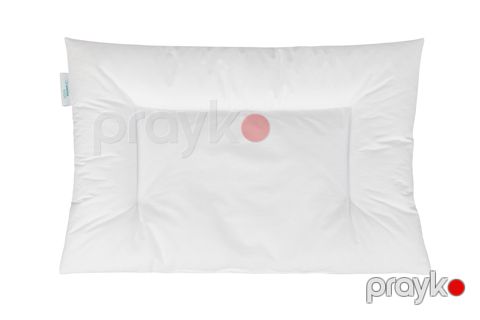 Uşaq yastığı Askona Baby 1+ Cloud, 6 sm, poliefir lif/pambıq, ağ — Bakı