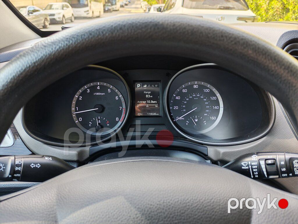 Hyundai Santa Fe, 2.4 L, 2017 il, 192 326 km — Avtomobillər, Bakı (11)
