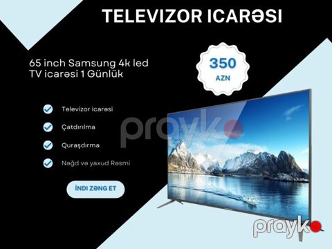 Televizor "Samsung 65 Inch" icarəsi — Bakı