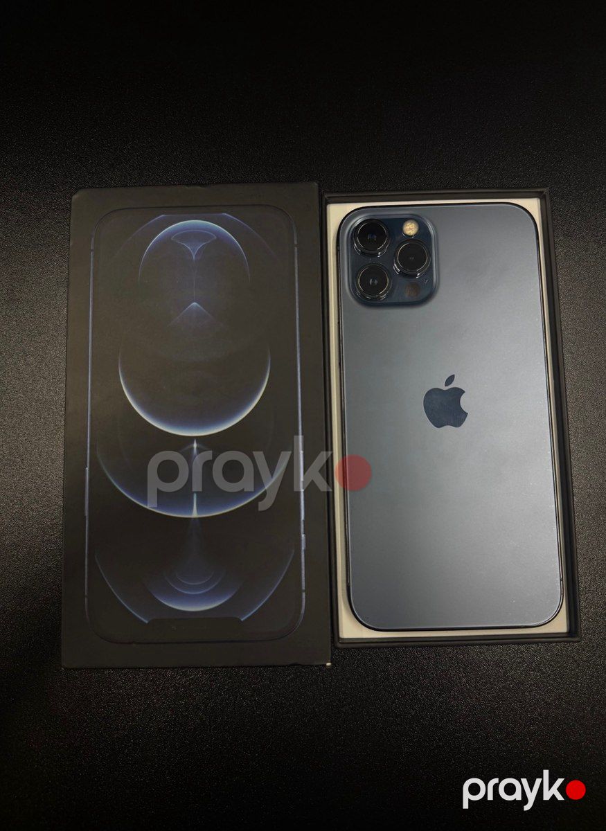 Apple iPhone 12 Pro Max Pacific Blue 128GB/6GB — Smartfonlar, Bakı (2)