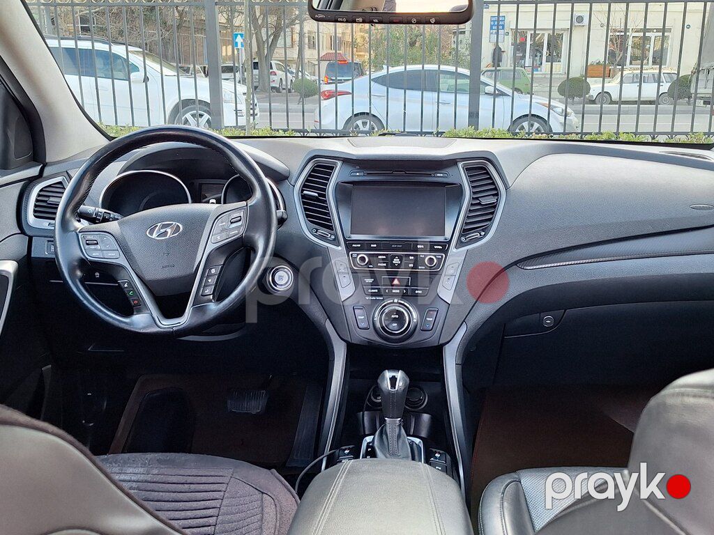 Hyundai Santa Fe, 2.0 L, 2016 il, 196 895 km — Avtomobillər, Bakı (9)