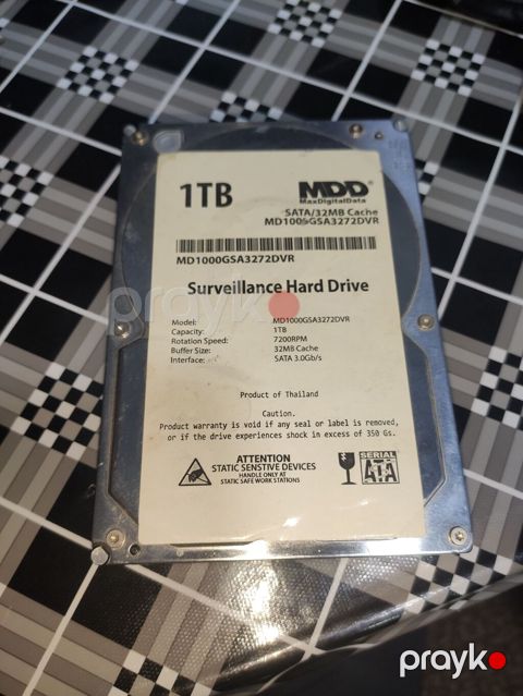 Daxili Sərt disk (HDD) Hitachi, 1 TB, 7200 RPM, 3.5", İşlənmiş — Bakı