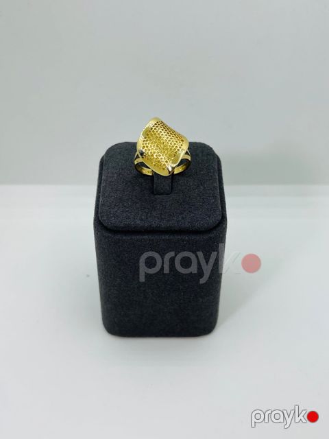 Qızıl üzük 585 əyyar Türkiyə istehsalı GH06154, 2,67 qram, barmaq ölçüsü 18 mm - GH06154 — Bakı
