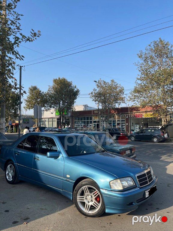 Mercedes C 200, 2.0 L, 1999 il, 306 200 km — Avtomobillər, Gəncə (7)