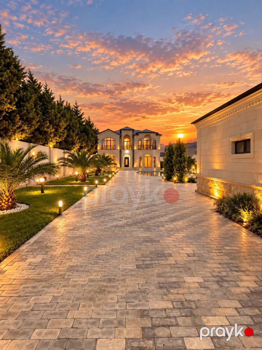 Satılır 6 otaqlı həyət evi/bağ evi 350 m² — Ev, villa, Bakı (2)
