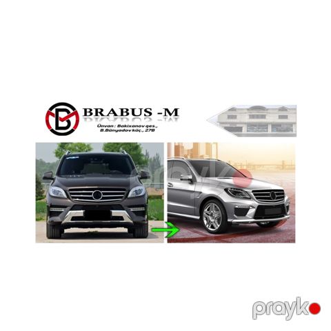"Mercedes W166 ML" qabaq buferi — Bakı