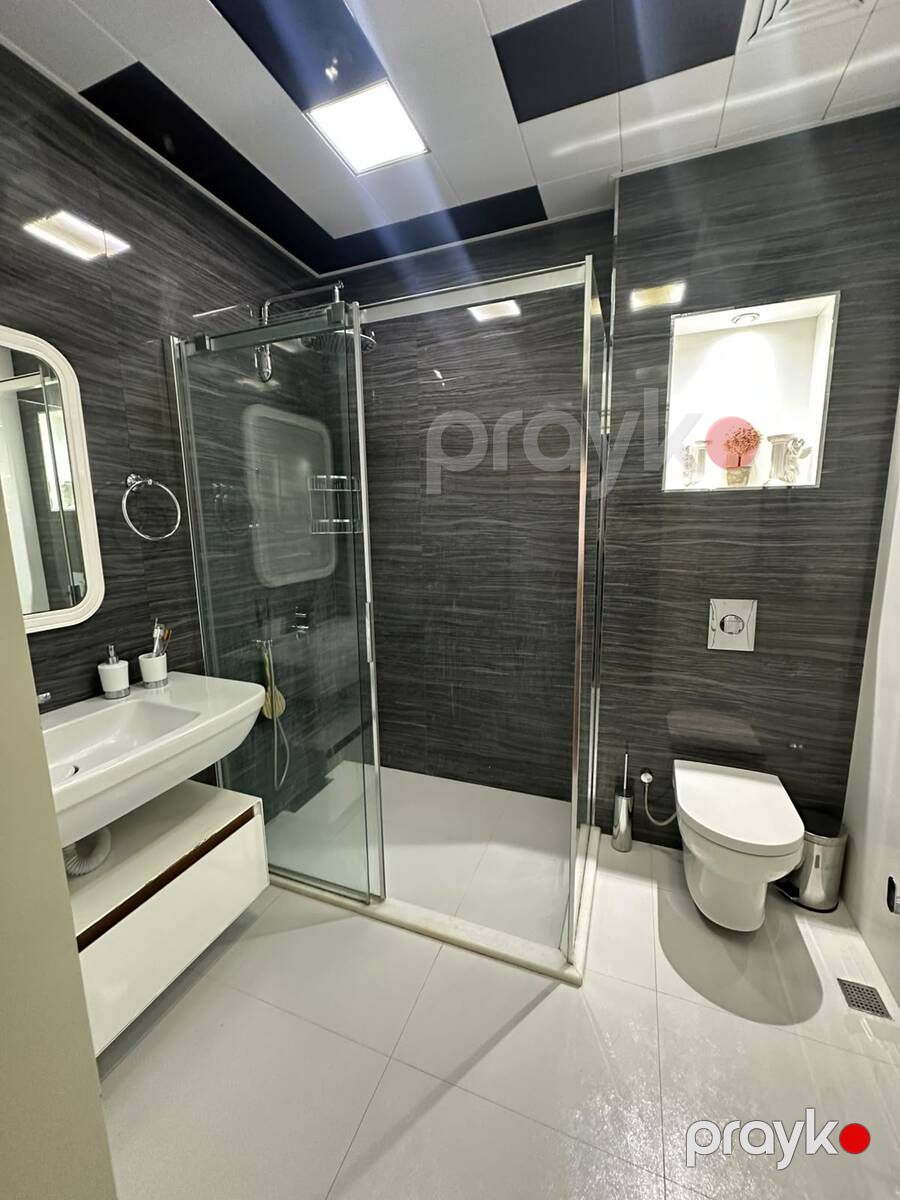 İcarəyə verilir 3 otaqlı yeni tikili 130 m² — Mənzil, Bakı (12)