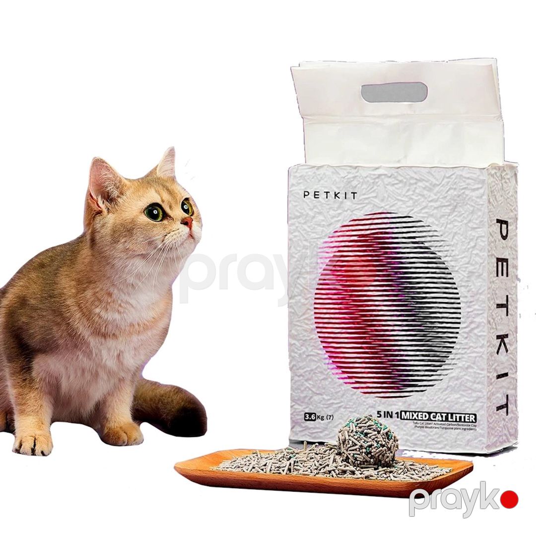 Doldurucu Petkit 5 in 1 Mixed Cat Litter, 7 l, 1 ədəd — Mallar, Bakı (3)