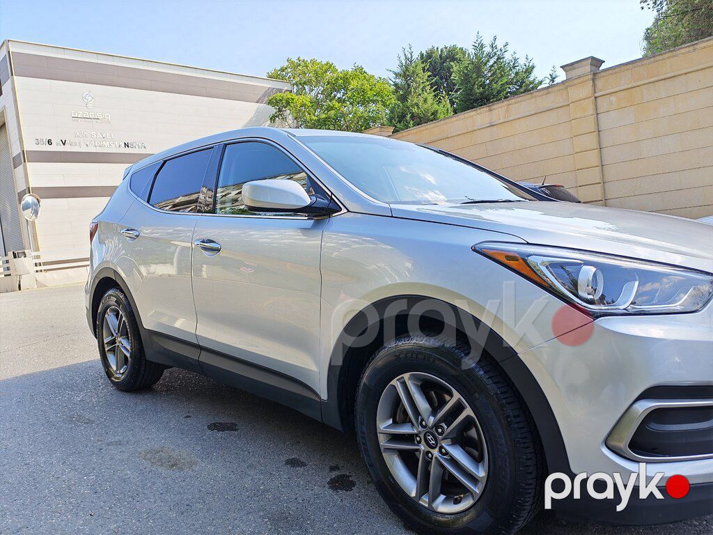 Hyundai Santa Fe, 2.4 L, 2017 il, 192 326 km — Avtomobillər, Bakı (9)