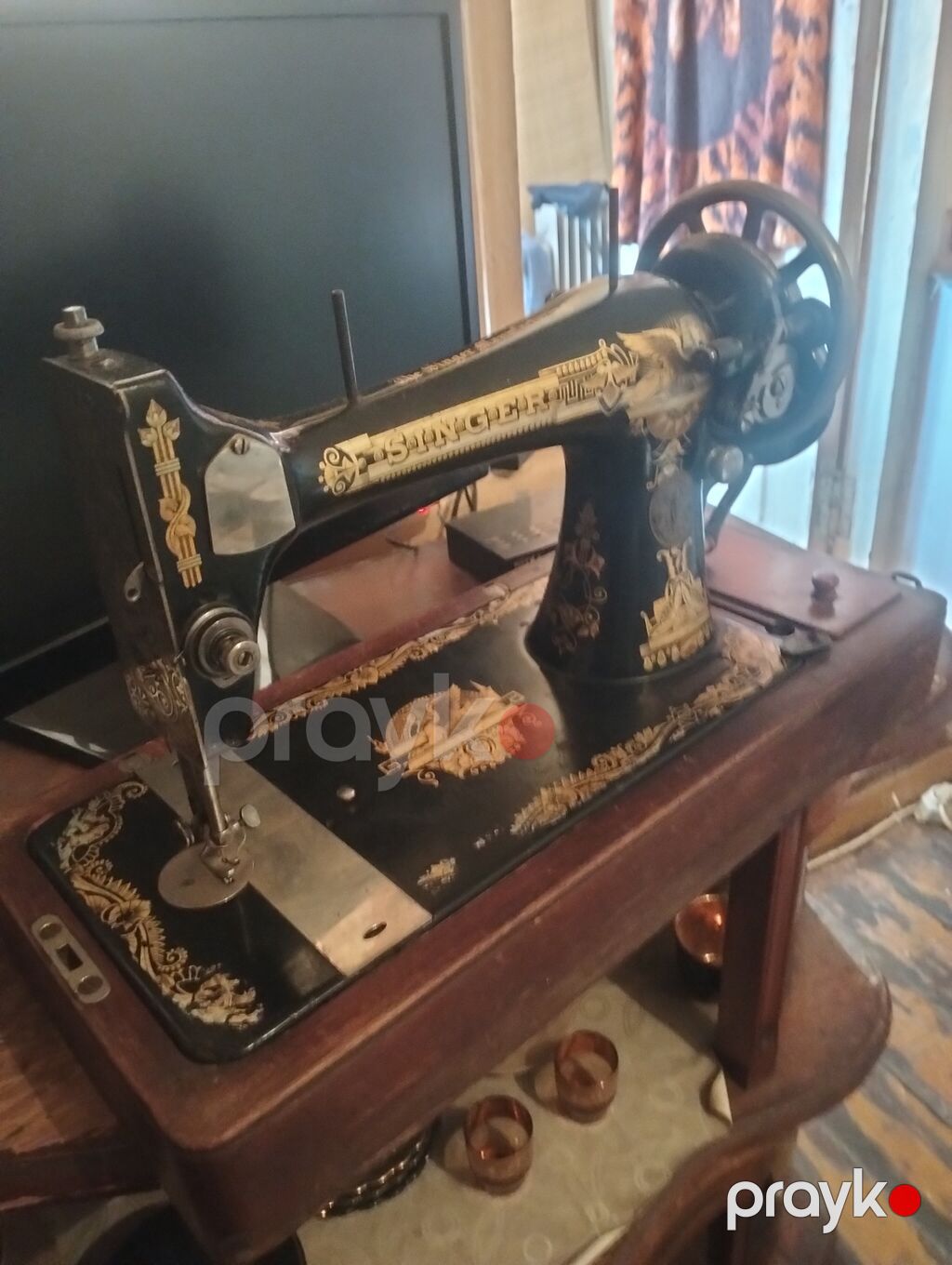 Məhsul: Singer mexaniki tikiş maşını (antique model) Xüsusiyyətlər — Digər, Bakı (2)