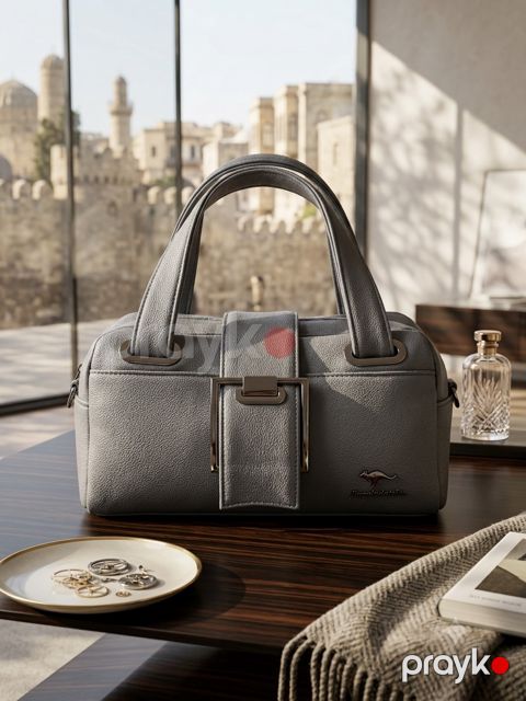 Çiyin çantası qadınlar üçün 49327578, eko dəri, boz, 10x30 sm — Bakı