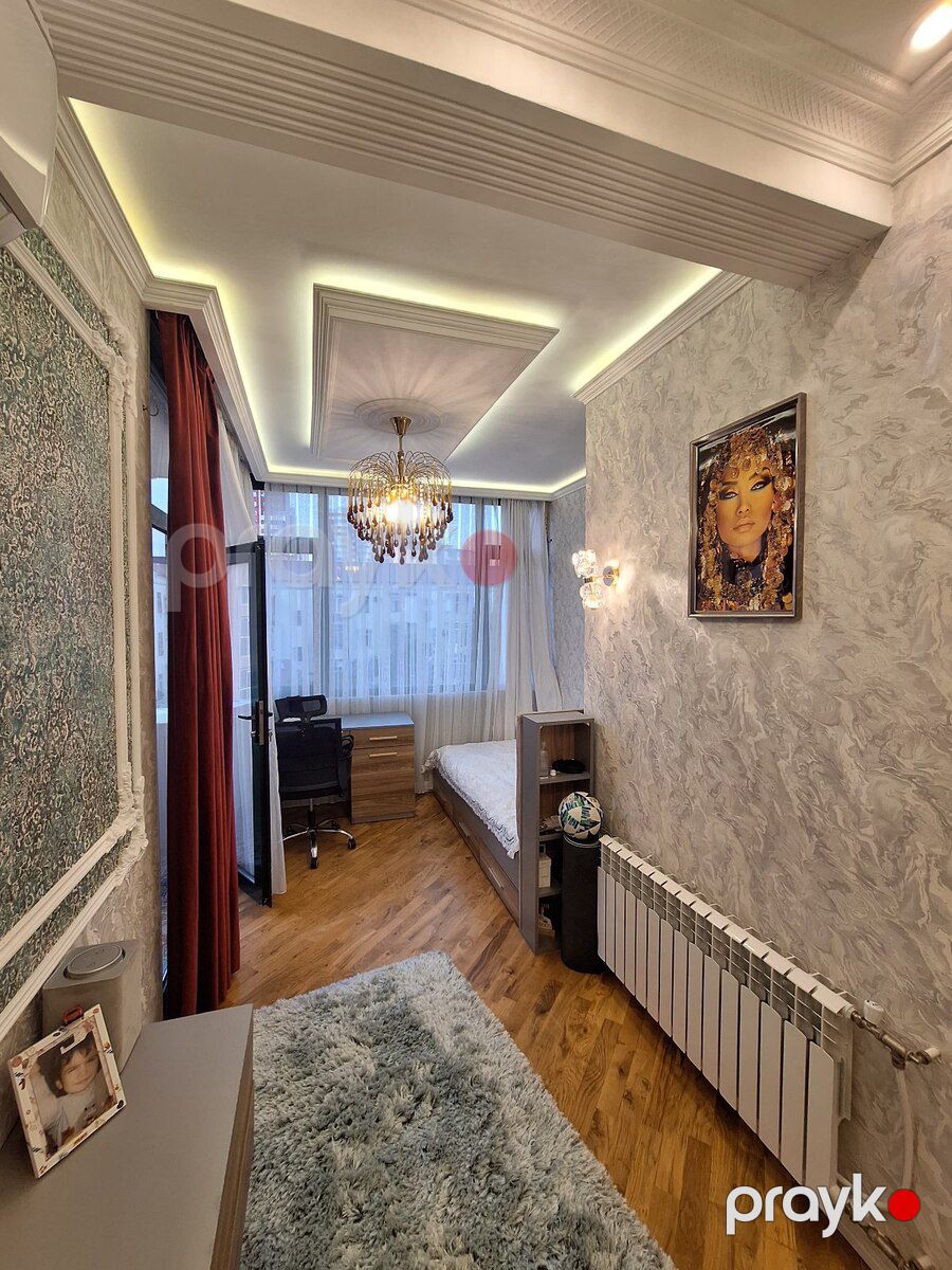 4-otaqlı yeni tikili, Qara Qarayev m., 105 m² — Mənzil, Bakı (2)