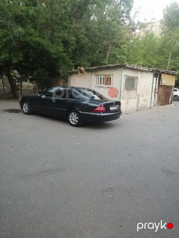 Mercedes S 320, 3.2 L, 2000 il, 320 000 km — Avtomobillər, Bakı (5)