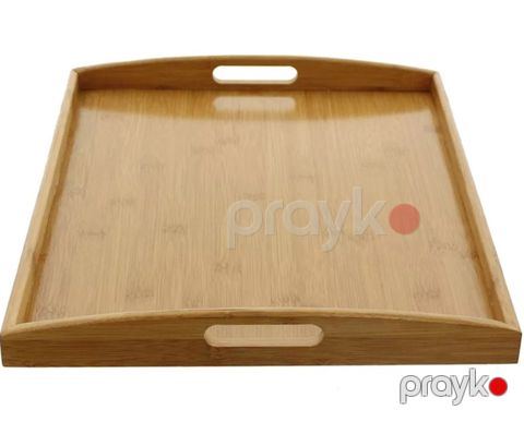 Sini Baku Home Decor, 40x35 sm, bambuk, qəhvəyi — Bakı