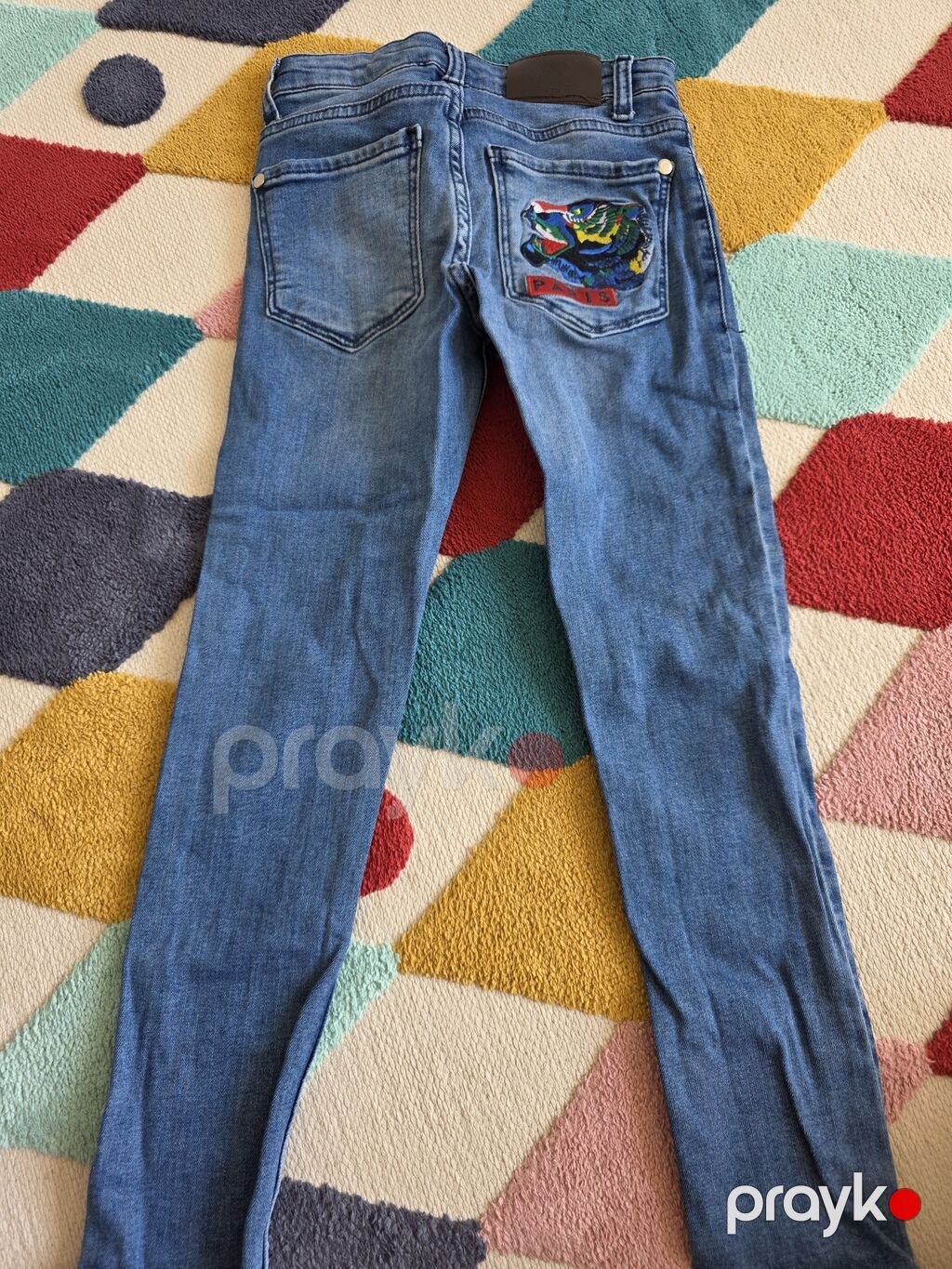 Kenzo Kids cins şalvar - Brend: Kenzo Paris (etiket və loqo detallar — Uşaq geyimi, Bakı (5)