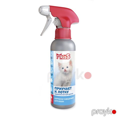 Pişiklər üçün sprey Ms.Kiss qumqabına öyrədilmə 200 ml — Bakı