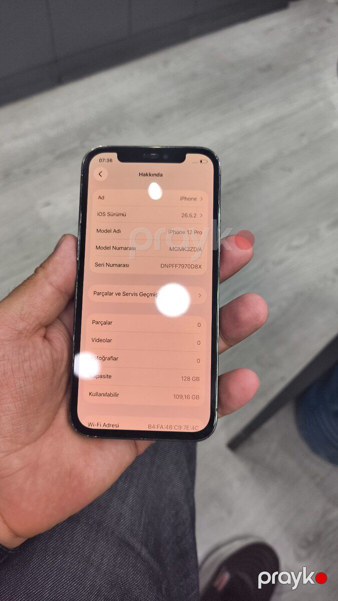 Apple iPhone 12 Pro Graphite 128GB/6GB — Smartfonlar, Bakı (2)