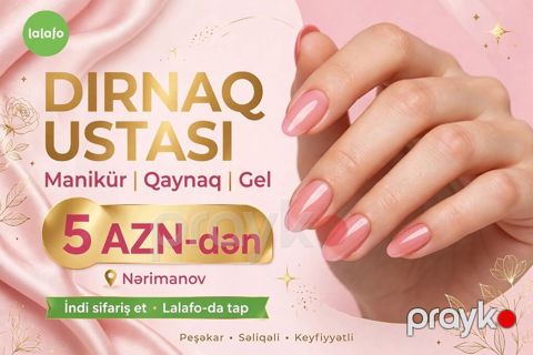 Dırnaq ustası xidməti – manikür, qaynaq və gel. - Peşəkar, səliqəli — Bakı