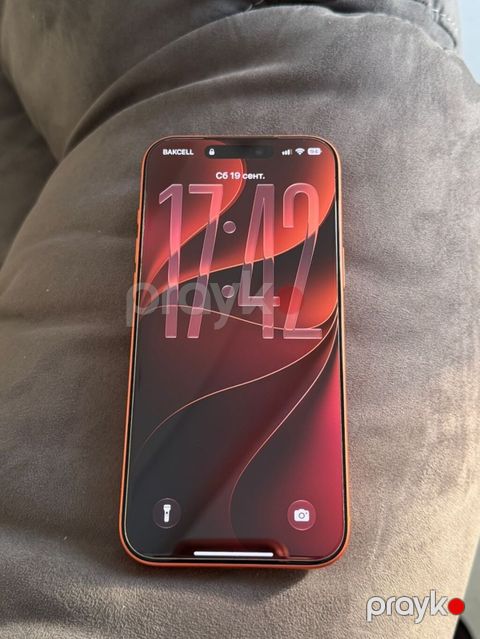 IPhone 17 Pro, Narıncı, Face ID — Bakı