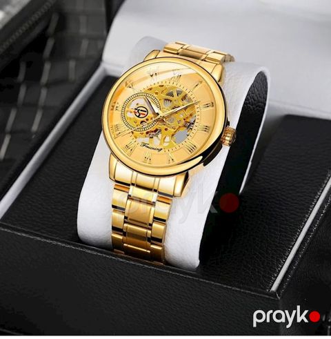 Qol saatı Forsining A099 Gold/Gold — Bakı
