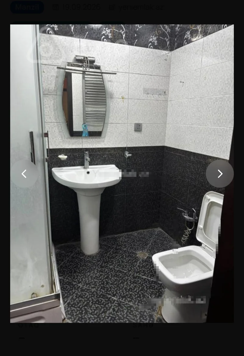 2 otaqlı mənzil, 85 m², Şərifli Məmmədli 1, — kirayə — Mənzil, Bakı (5)
