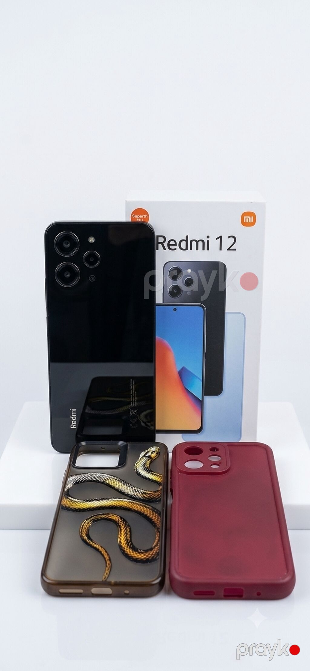 Redmi 12, 256 GB, rəng - Qara, Barmaq izi, İki sim kartlı — Xiaomi, Bakı (2)