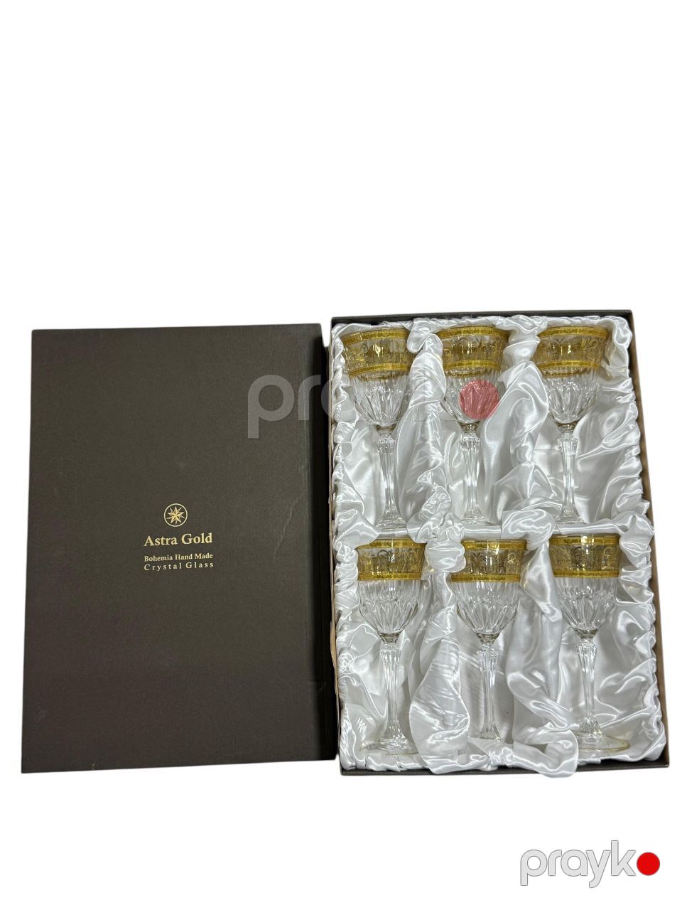 Badə dəsti Astra Gold, büllur, 280 ml, 6 əd — Mallar, Bakı (2)