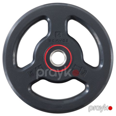 İdman diski Decathlon, çuqun, qara, 5 kq — Bakı