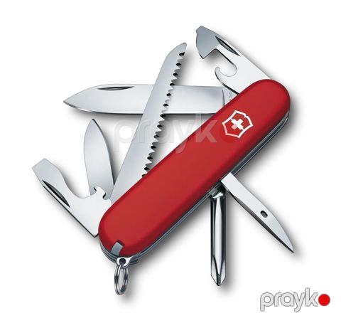 Çoxfunksiyalı bıçaq Victorinox Hiker 1.4613, 91 mm, qırmızı — Bakı