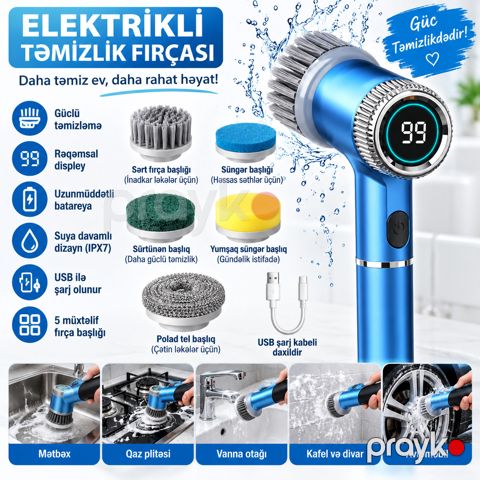 Elektrik fırça təmizləmə üçün 97521753 — Bakı