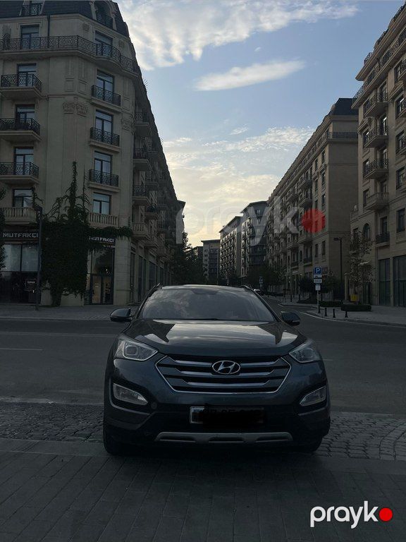 Hyundai Santa Fe, 2.0 L, 2015 il, 302 000 km — Avtomobillər, Bakı (8)