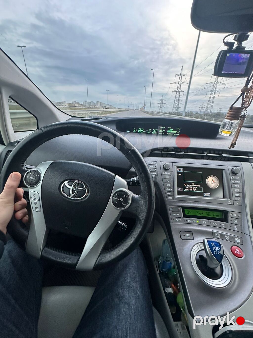 Toyota Prius: 1.8 l 2015 il Hetçbek 77-QF-269 — Avtomobillər, Bakı (10)