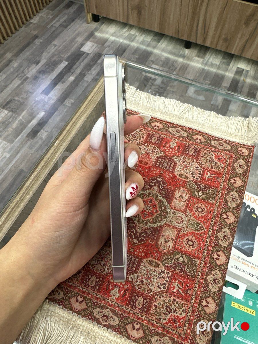 Apple iPhone 15 Pro White Titanium 256GB/8GB — Smartfonlar, Bakı (2)