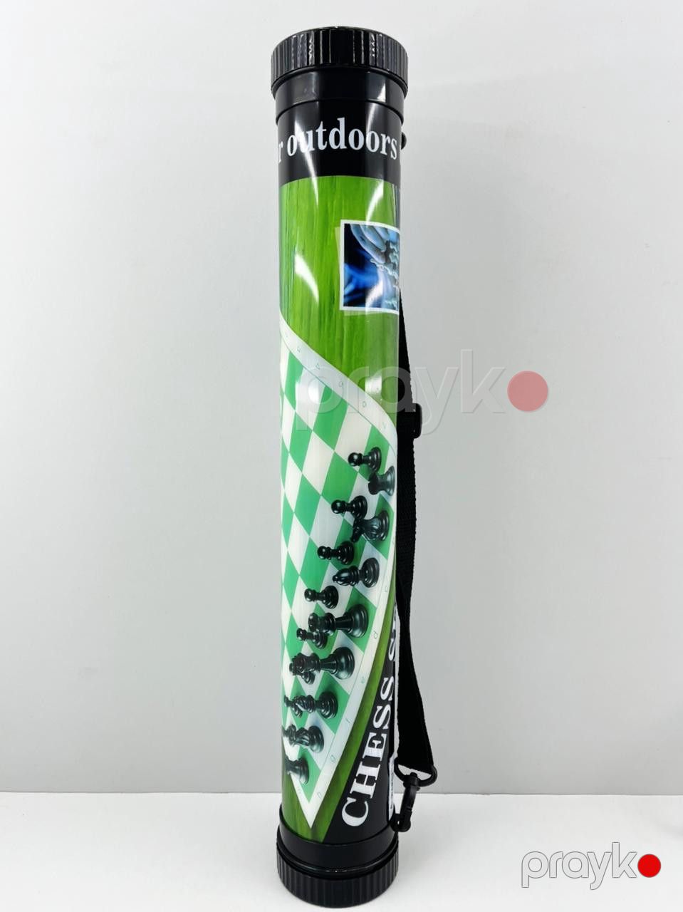 Şahmat A-03, plastik, ağ/yaşıl, 50х50 sm — Mallar, Bakı (2)