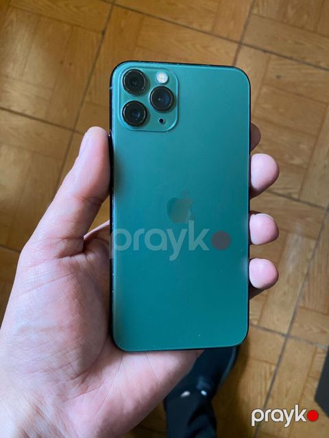 IPhone 11 Pro, 256 GB, Yaşıl, Zəmanət, Simsiz şarj, Face ID — Digah