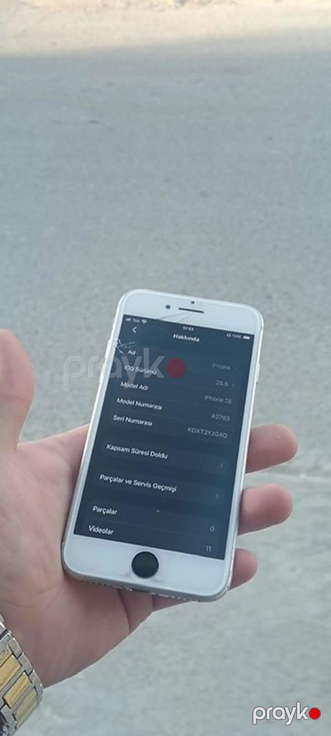 IPhone SE 2022, 128 GB, Ağ, Barmaq izi — Digah