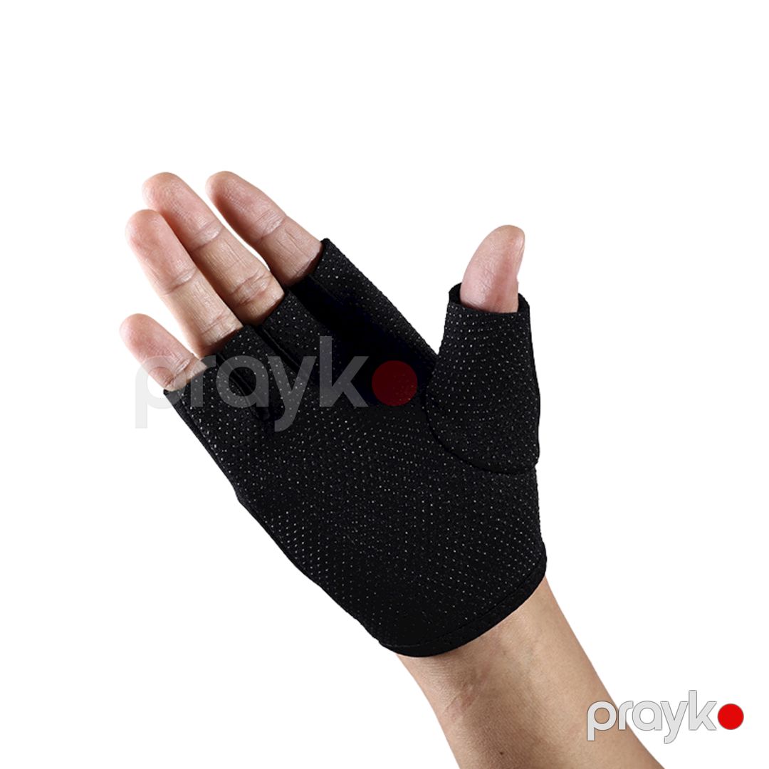 Məşq üçün əlcəklər 1090, standart, qara — Mallar, Bakı (3)