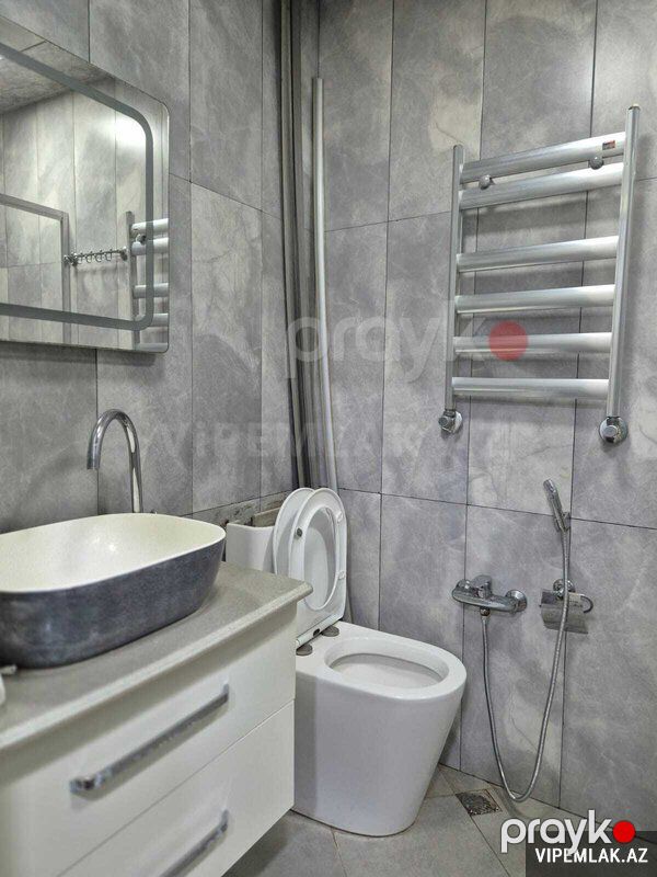 Abşeron rayonunda 1 otaqlı Yeni tikili Kirayə verilir, 42 m² — Mənzil, Bakı (4)