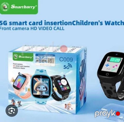 Smartbarry C009 Uşaq Ağıllı Saatı – 5G dəstəkli, SIM-kart yuvalı — Bakı