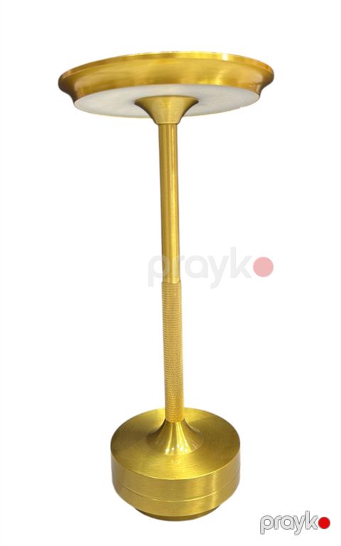 Masaüstü lampa SLZ-511, qızılı, 28 sm — Bakı