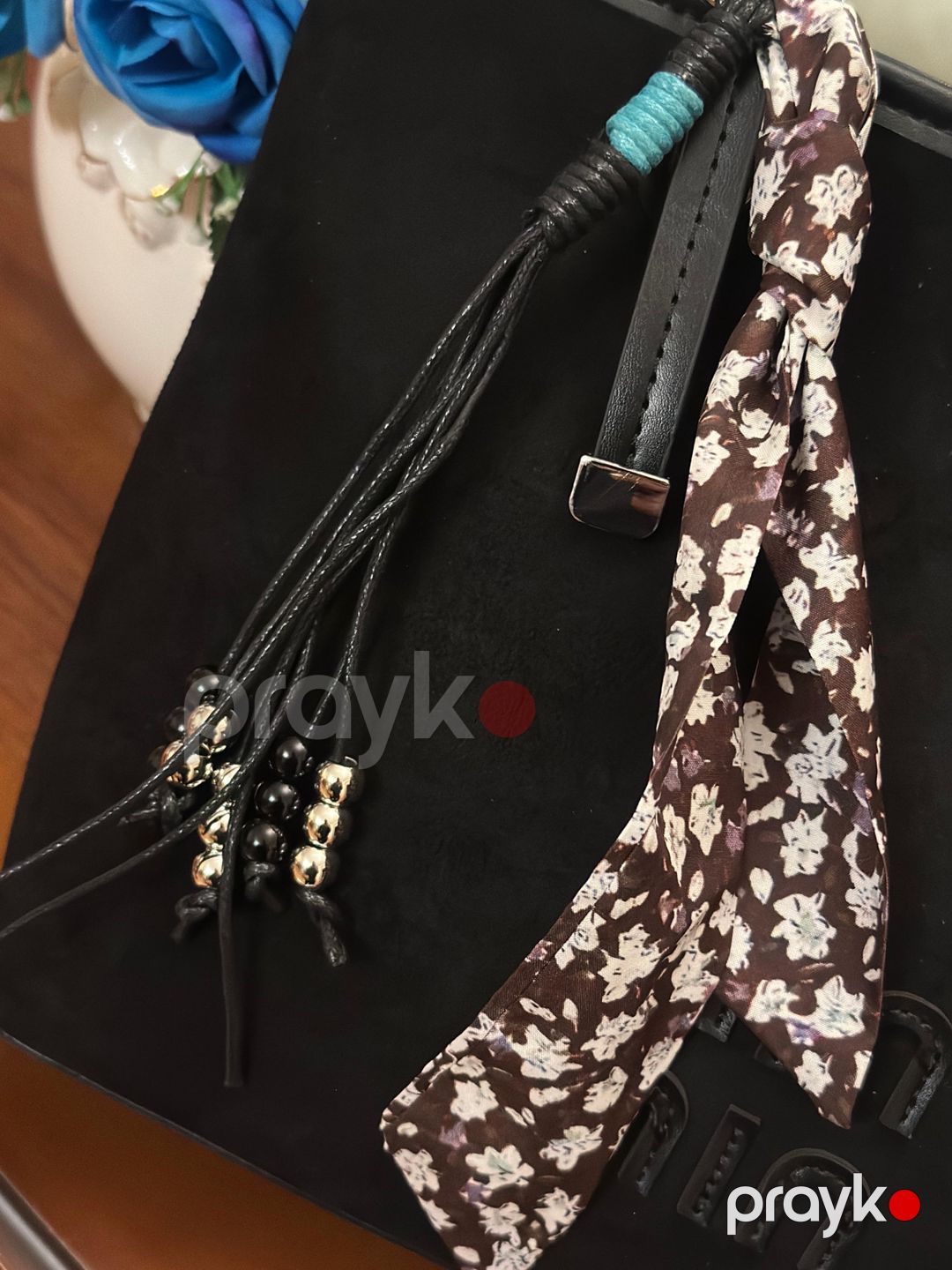 Çanta qadınlar üçün 1894722, nubuk, qara — Mallar, Bakı (3)
