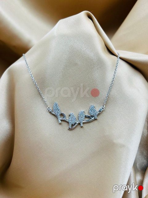 Asma ilə gümüş boyunbağı Icebella 128, 925 əyyar, 50 sm - ICEBELLA_128 — Bakı