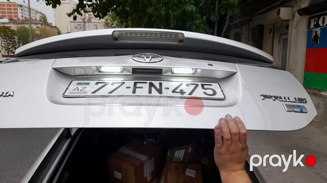 "Toyota Prius" LED nömrə işığı — Ehtiyat hissələri və aksesuarlar, Bakı (7)