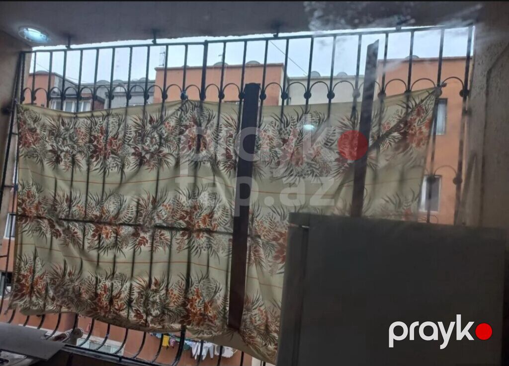Metal balkon pəncərə barmaqlığı - Material: qalın dəmir profillərdən — Pəncərələr, qapılar, balkonlar, Mingəçevir (3)