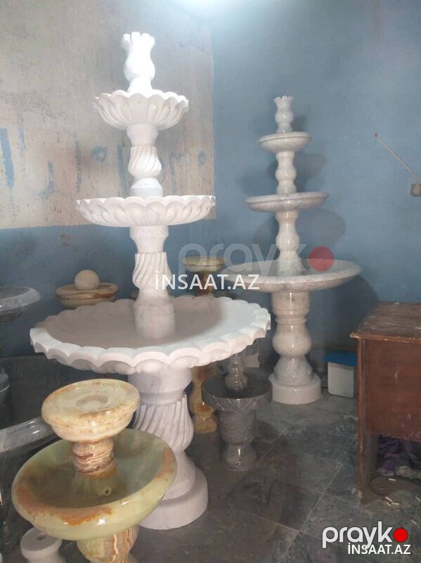 Mərmər fontanlar — Plitka və örtü materialları, Bakı (5)